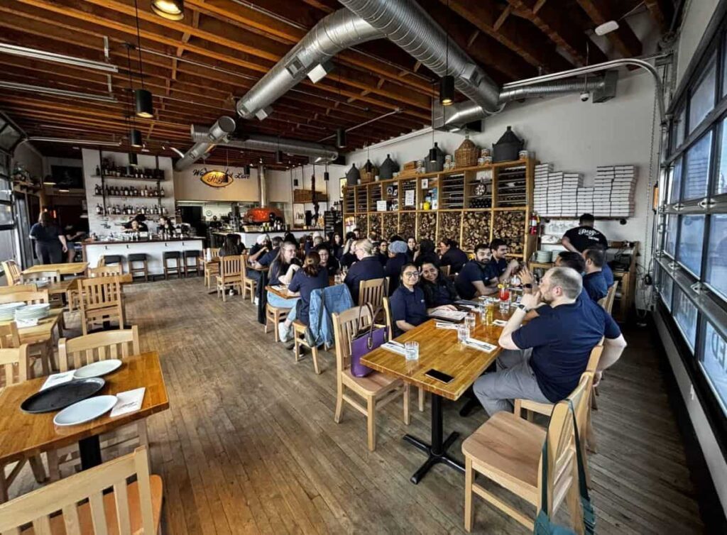 RMI team at Pizza Culture YYC